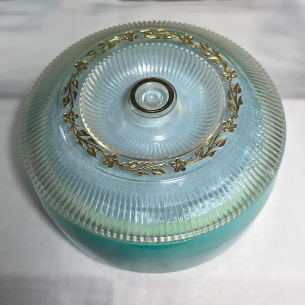NEW Vintage Muguet Deluxe Dusting Powder April Showers Sealed Powder Unused Puff